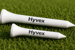 Hyvex – 100 White Bamboo Golf Tees (83mm & 54mm Mix)