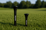 Hyvex – 100 Black Bamboo Golf Tees (83mm & 54mm Mix)