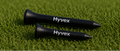 Hyvex – 100 Black Bamboo Golf Tees (83mm & 54mm Mix)