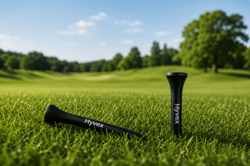Hyvex – 100 Black Bamboo Golf Tees (83mm & 54mm Mix)