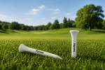 Hyvex – 100 White Bamboo Golf Tees (83mm & 54mm Mix)